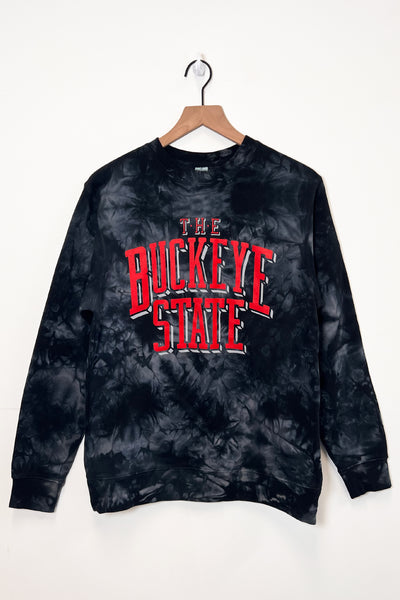 The Buckeye State Tie-Dye Crewneck Sweatshirt