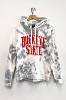 Buckeye State Tie Dye Cloud Hoodie