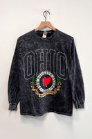 Ohio Crest Mineral Wash LS T-Shirt