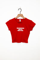 Buckeyes Do It Better Crop Tee